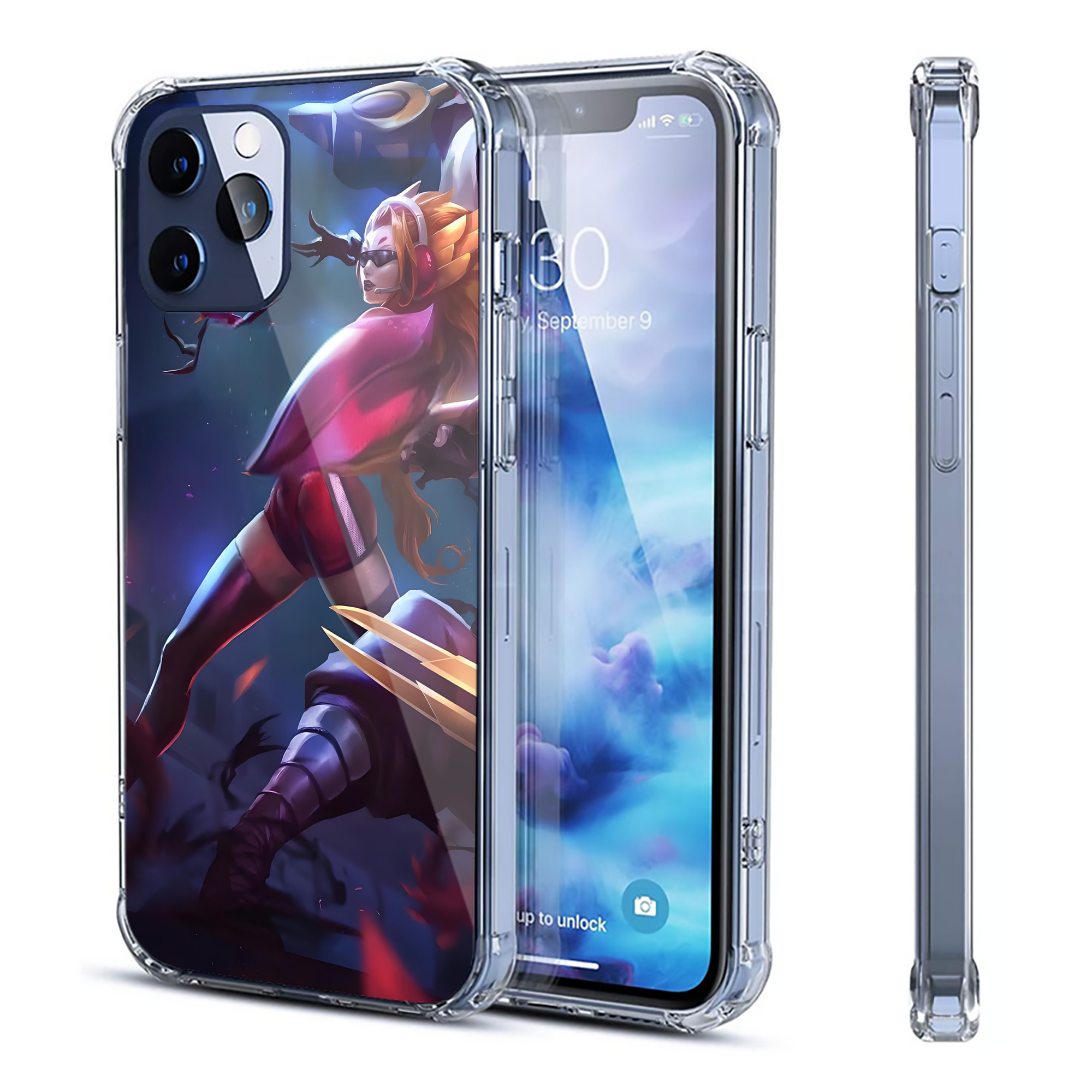 リーグ・オブ・レジェンド League of Legends LOL 【iPhone 12シリーズ対応】透明スマホケース（クリアソフトケース）